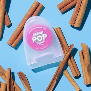 Foto 4 | Eliminador De Placa Dental Floss Reach Pop Cinnamon Paquete De 3 Unidades 50 M - Venta Internacional.