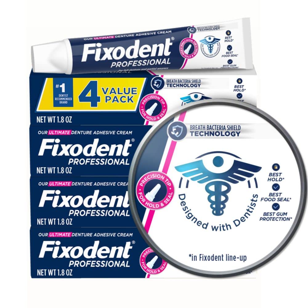 Crema Adhesiva Para Dentaduras Fixodent Professional Ultimate 50 Ml - Venta Internacional.