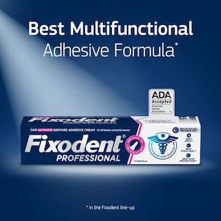 Foto 2 | Crema Adhesiva Para Dentaduras Fixodent Professional Ultimate 50 Ml - Venta Internacional.
