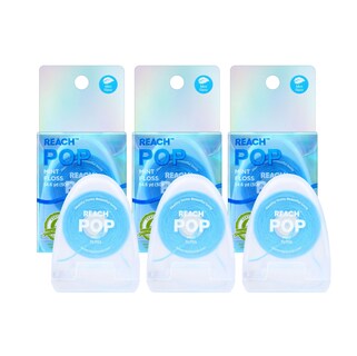 Foto 1 | Eliminador De Placa Dental Floss Reach Pop Mint 50 M Paquete De 3 - Venta Internacional.