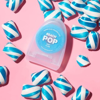 Foto 5 | Eliminador De Placa Dental Floss Reach Pop Mint 50 M Paquete De 3 - Venta Internacional.