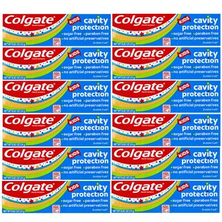 Foto 1 | Pasta De Dientes Colgate Kids Protection Bubble Fruit 24 G X12 - Venta Internacional.