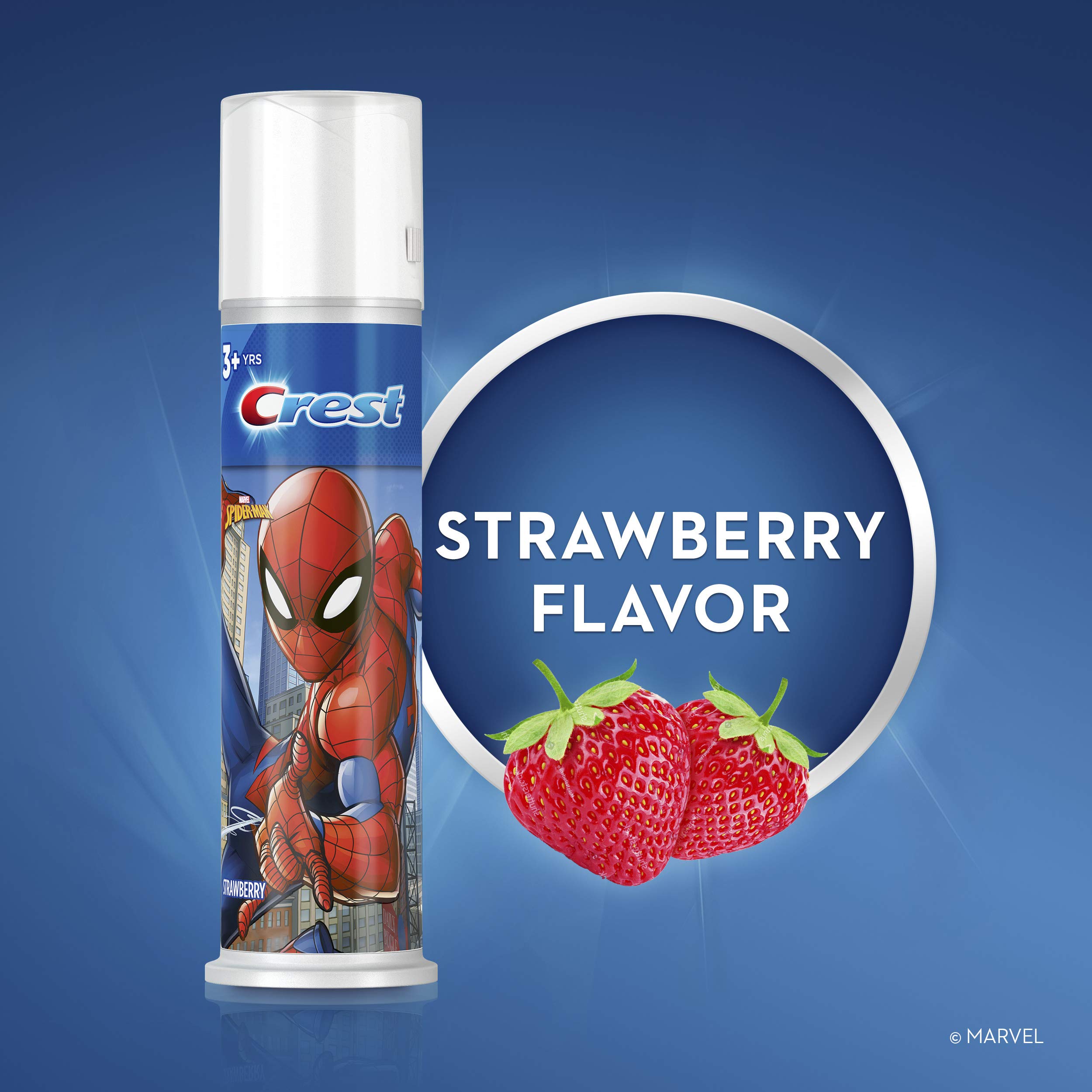 Foto 7 pulgar | Pasta De Dientes Crest Kid's Con Marvel's Spiderman Strawberry 130ml - Venta Internacional.