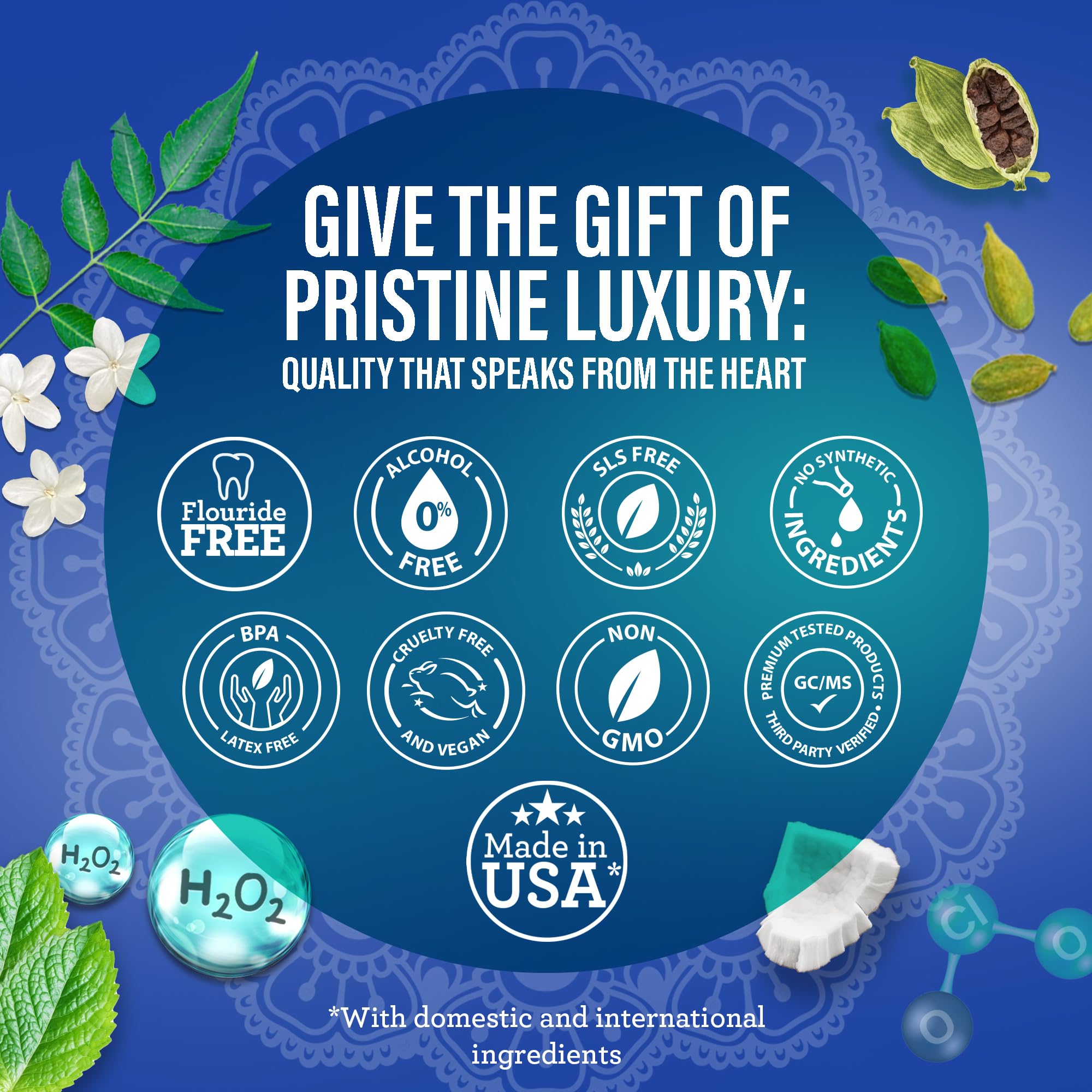 Foto 7 | Paquete De Cuidado Bucal Gurunanda Shine Bright Stay Fresh - Venta Internacional.