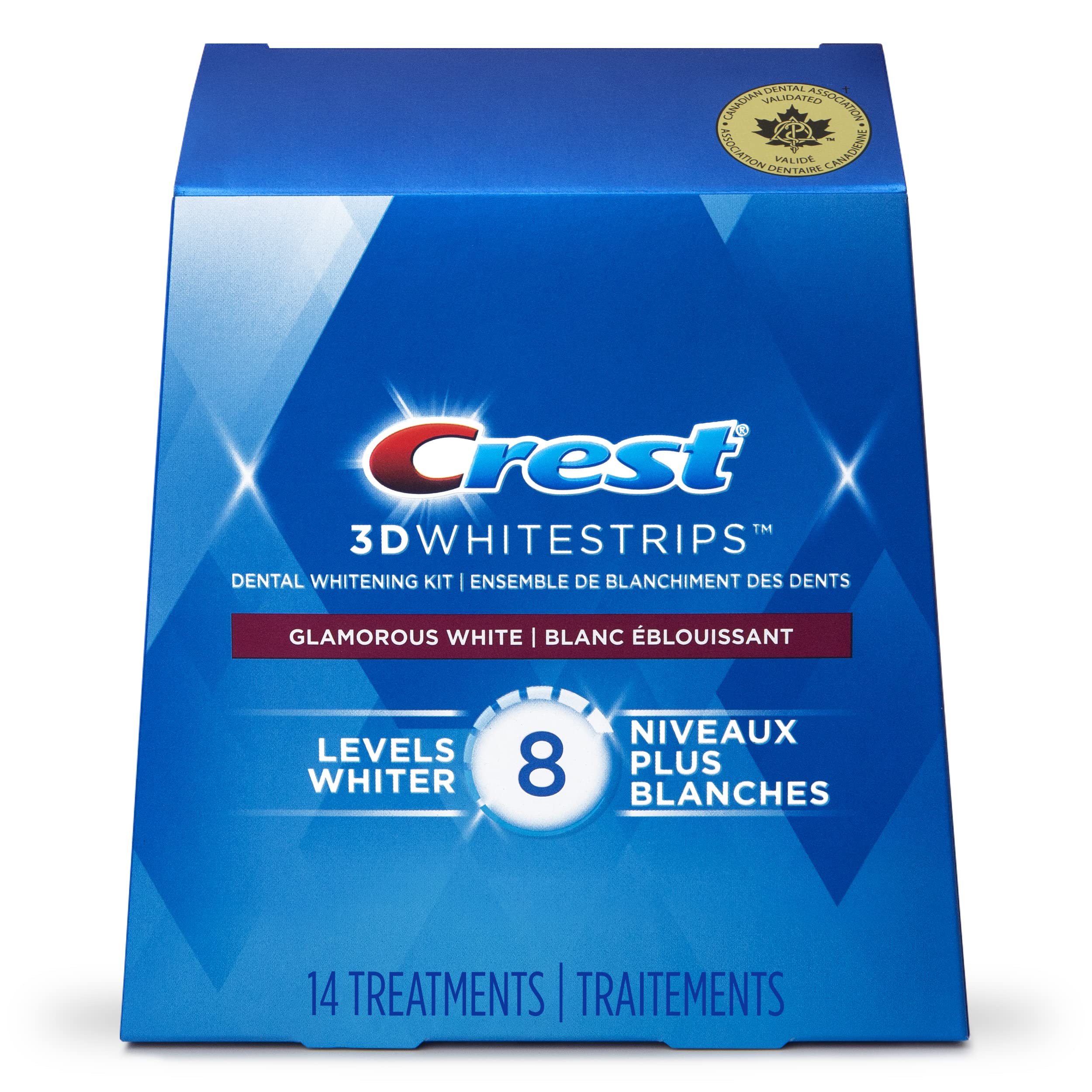 Foto 2 pulgar | Kit De Blanqueamiento Dental Crest 3d Whitestrips Glamorous White - Venta Internacional.