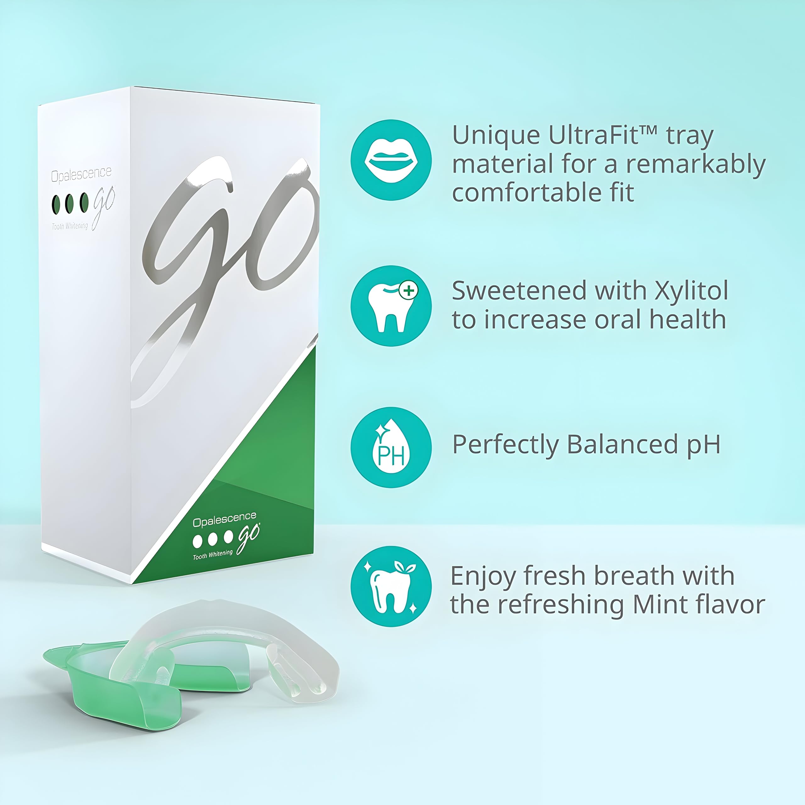 Foto 5 pulgar | Bandejas Blanqueadoras Opalescence Go 15% Con Pasta De Dientes 30 Ml - Venta Internacional.