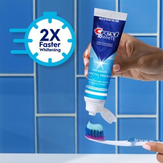 Foto 5 | Pasta De Dientes Crest 3d White Advanced Arctic Fresh 100 Ml X 3 - Venta Internacional.