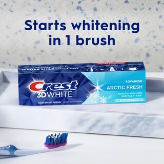 Foto 6 | Pasta De Dientes Crest 3d White Advanced Arctic Fresh 100 Ml X 3 - Venta Internacional.