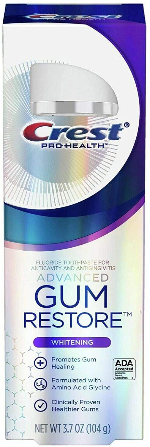 Foto 4 pulgar | Pasta De Dientes Crest Pro Health Gum Restore Whitening 110 G X2 - Venta Internacional.