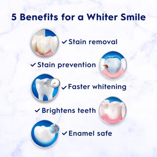 Foto 2 | Pasta De Dientes Crest 3d White Brilliance Luminous Purple 135 Ml X3 - Venta Internacional.