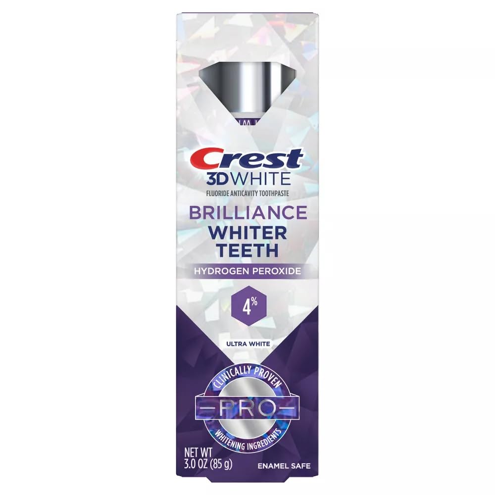 Foto 2 pulgar | Pasta de Dientes Crest 3d White Brilliance Whiter Teeth 90 ml 3 Piezas - Venta Internacional