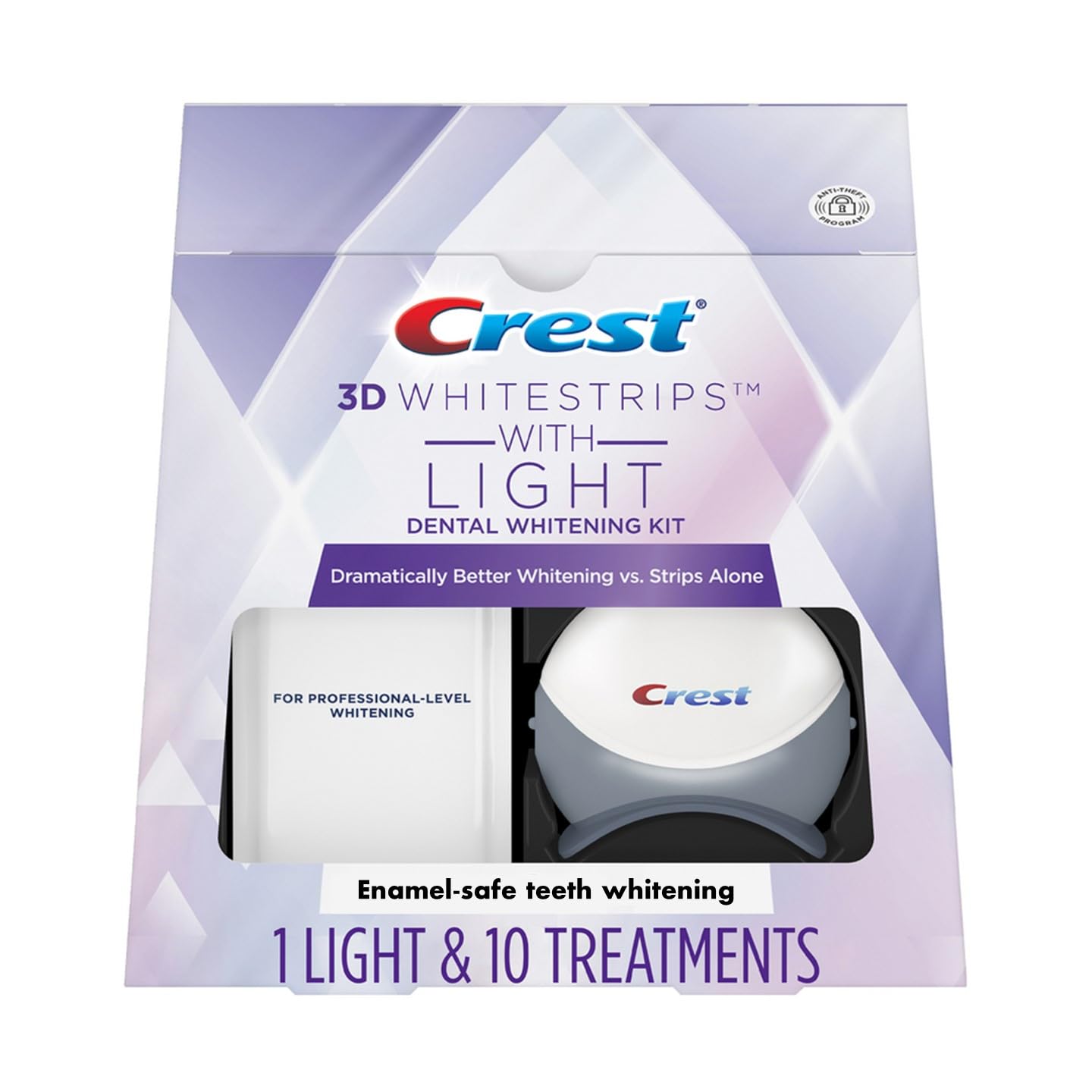 Foto 1 | Kit De Tiras Blanqueadoras De Dientes Crest 3d Whitestrips Con Luz - Venta Internacional.