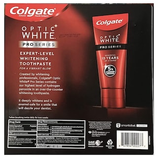 Foto 3 | Pasta De Dientes Colgate Optic White Pro Series Stain Shield 100mlx4 - Venta Internacional.