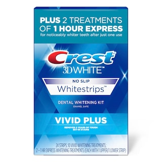 Foto 1 | Kit De Tiras Blanqueadoras De Dientes Crest 3d Whitestrips Vivid Plus - Venta Internacional.