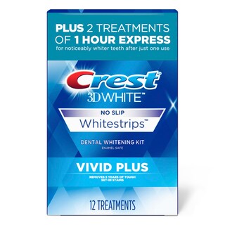 Foto 5 | Kit De Tiras Blanqueadoras De Dientes Crest 3d Whitestrips Vivid Plus - Venta Internacional.