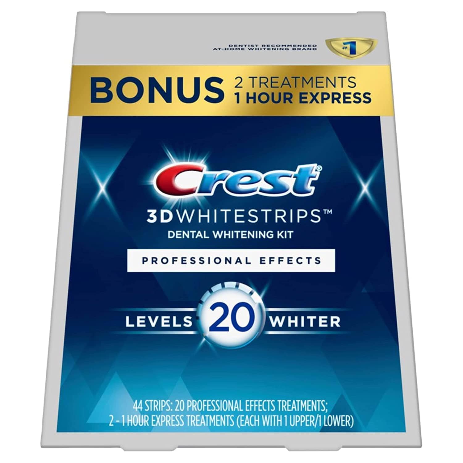 Kit De Blanqueamiento Dental Crest 3d Whitestrips Professional Effects - Venta Internacional. $1,132
