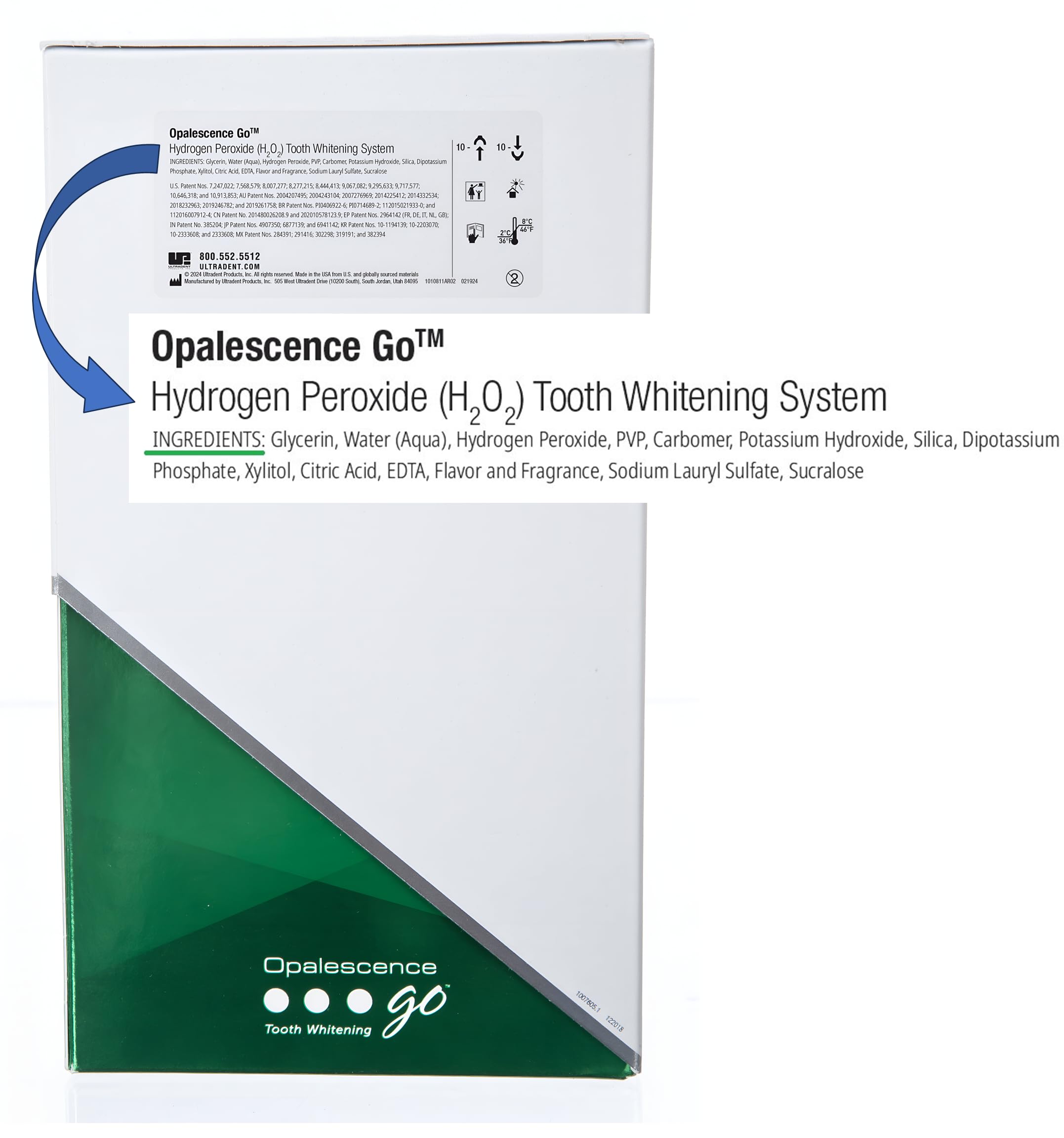 Foto 8 pulgar | Kit de Blanqueamiento Dental Opalescence Go con Peróxido de Hidrógeno- Venta Internacional