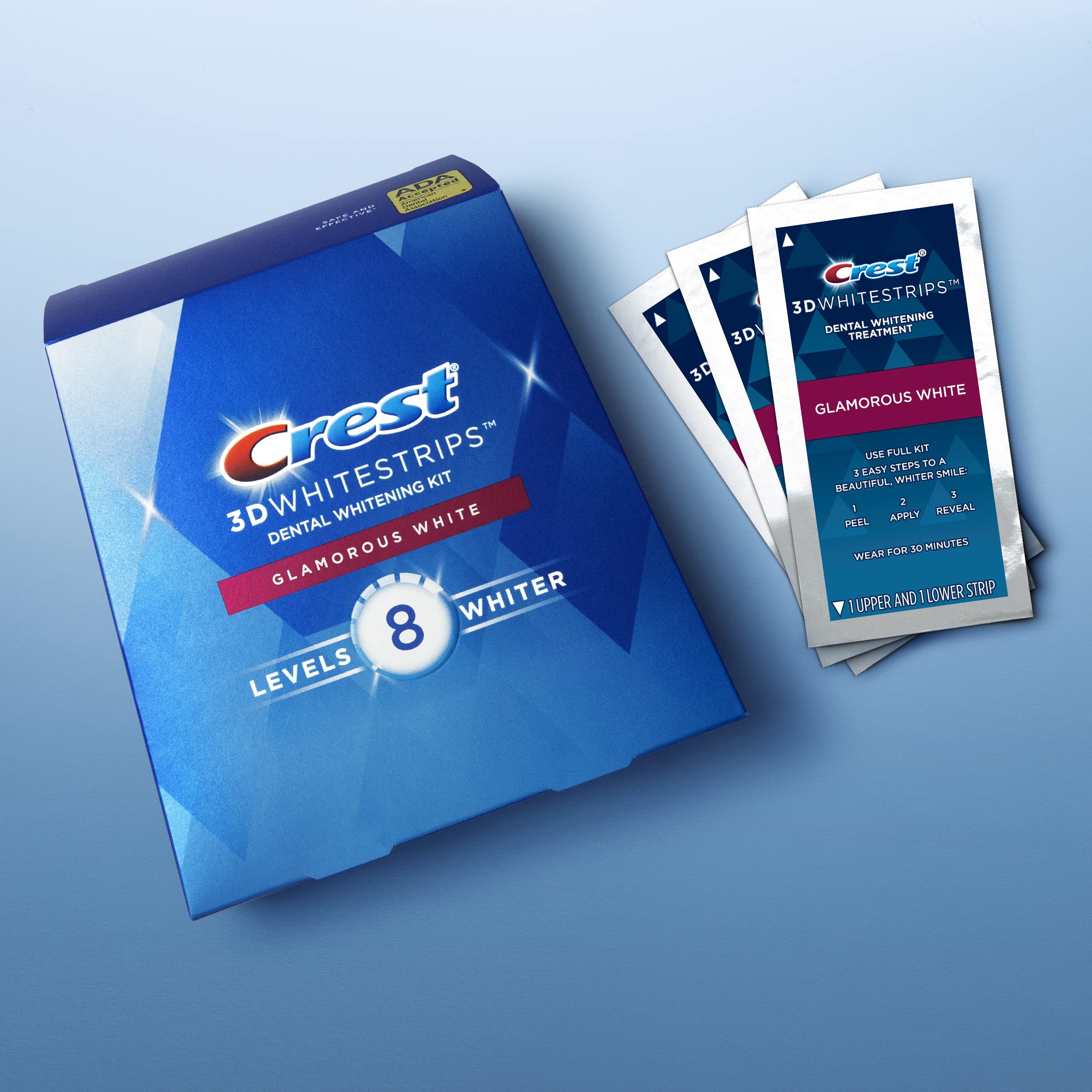 Foto 5 pulgar | Kit De Blanqueamiento Dental Crest 3d White Luxe Whitestrip - Venta Internacional.