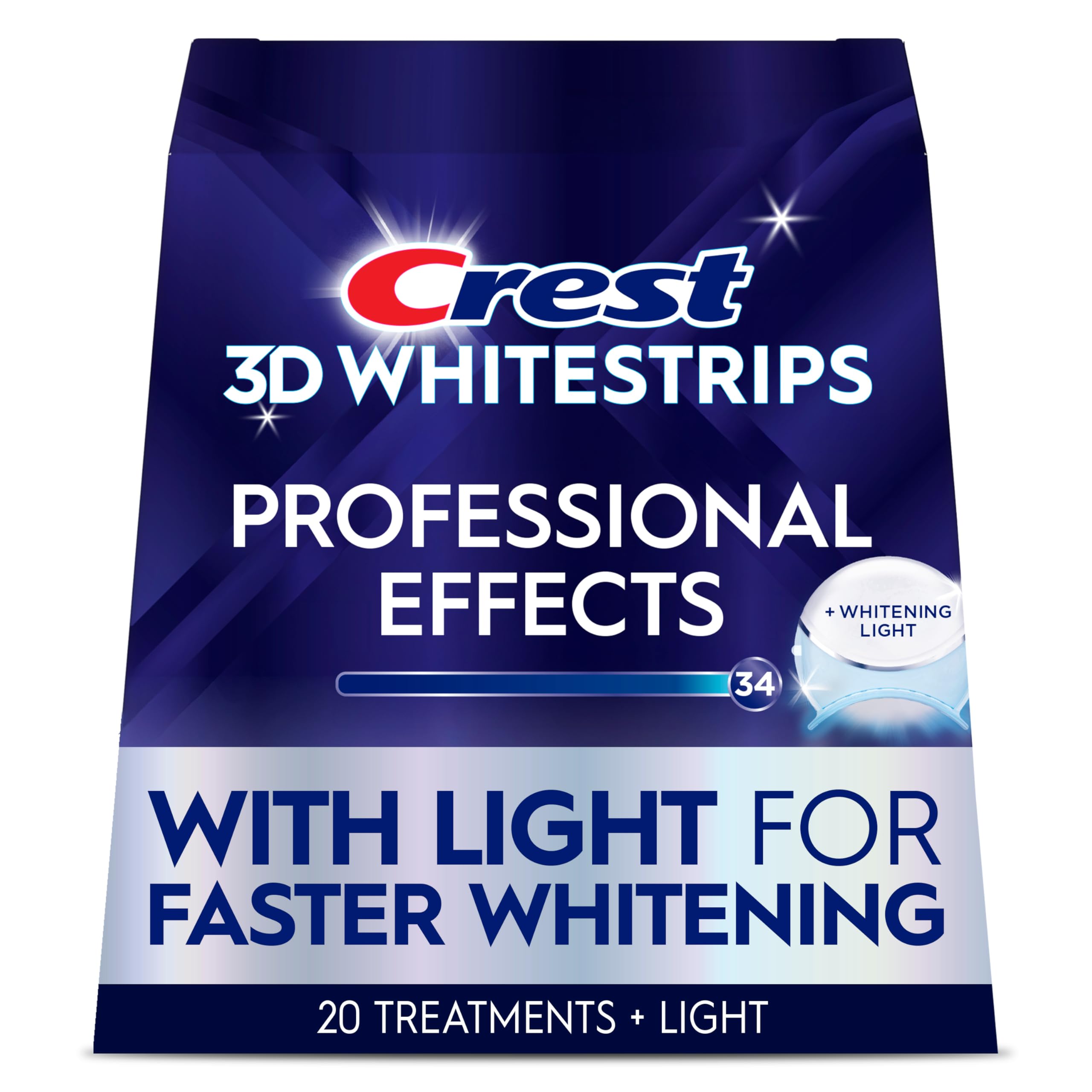 Kit De Blanqueamiento Dental Crest 3d Whitestrips Professional Effects - Venta Internacional.