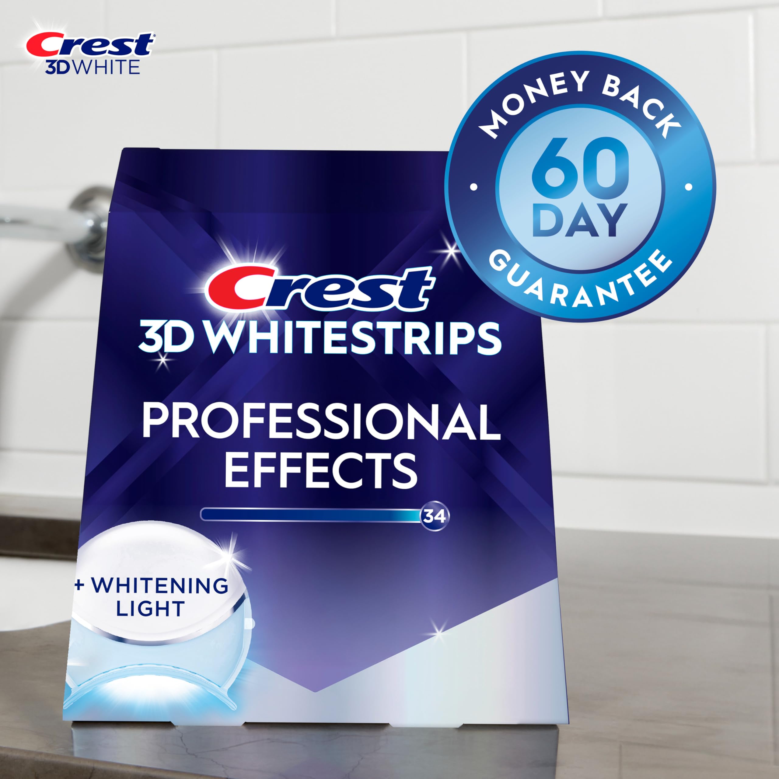 Foto 4 pulgar | Kit De Blanqueamiento Dental Crest 3d Whitestrips Professional Effects - Venta Internacional.