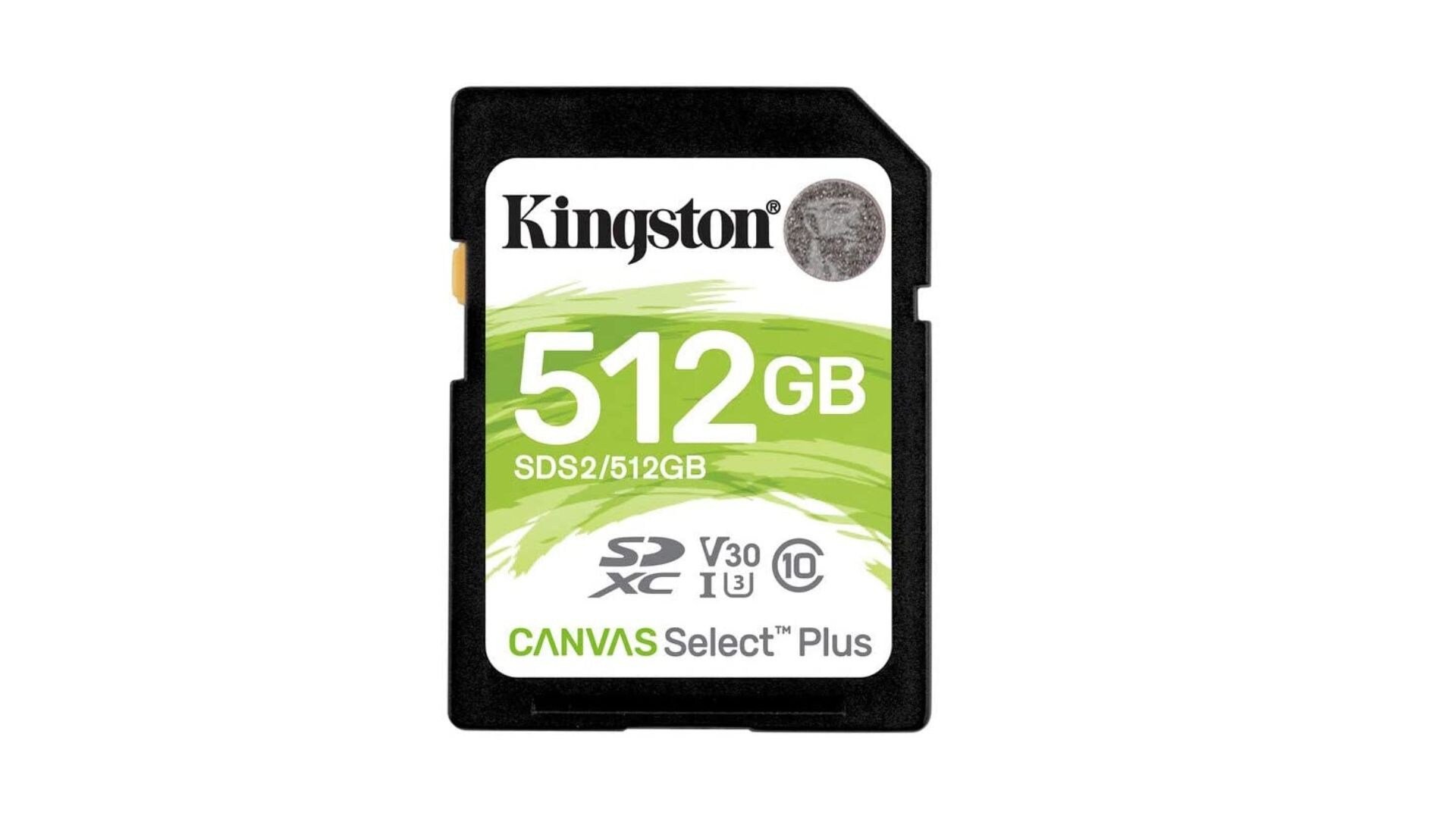 Memoria Sd Kingston Canvasselect Plus 512gb Uhs-i C10 U3 V30 $1,299