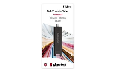 Foto 4 | Unidad Flash Usb-c Kingston Datatraveler Max De 512 Gb, Color Negro - Venta Internacional.