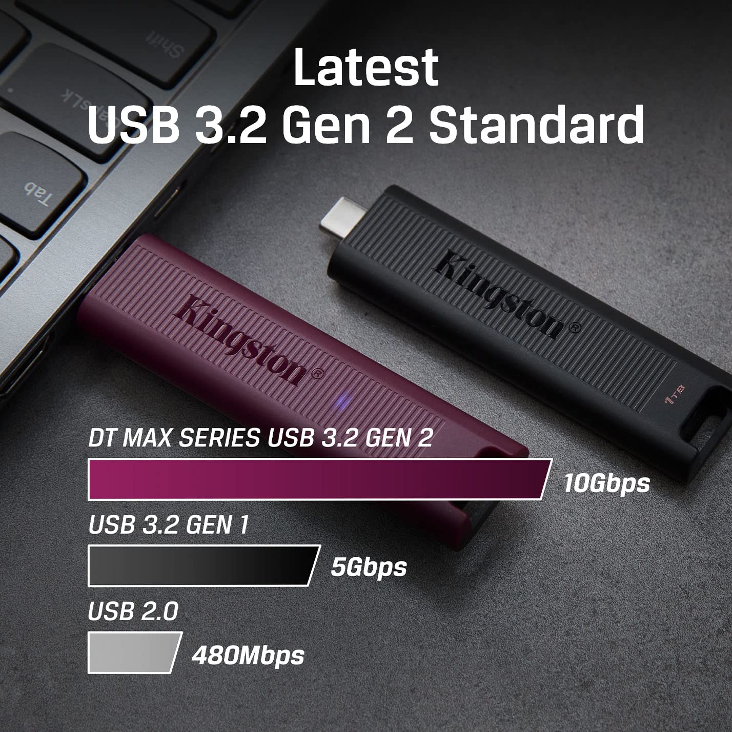 Foto 4 pulgar | Unidad Flash Usb Kingston Datatraveler Max 512 Gb Usb 3.2 - Venta Internacional.