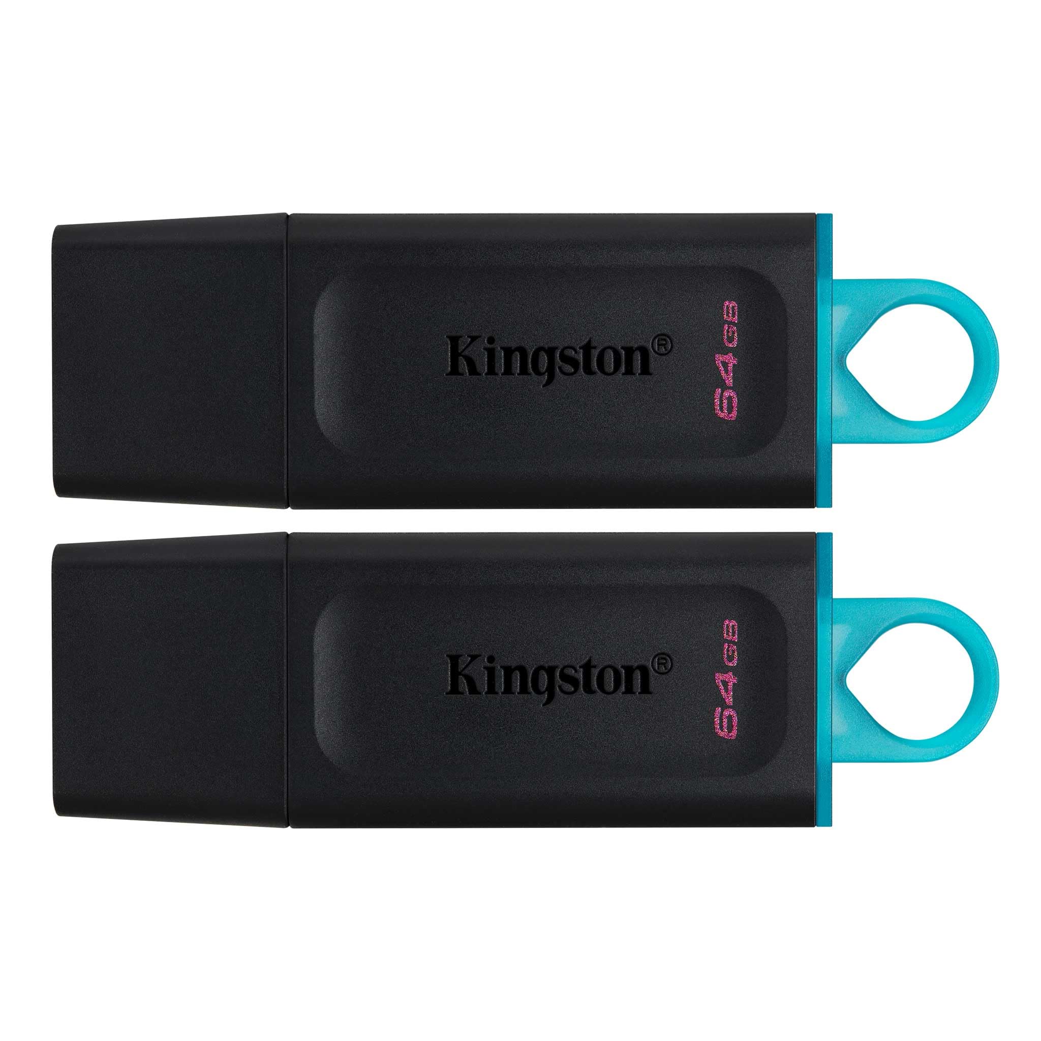 Foto 2 pulgar | Unidad Flash Kingston Datatraveler Exodia De 64 Gb Usb 3.2, Paquete De 2 - Venta Internacional.