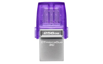Foto 3 | Unidad Flash Kingston Datatraveler Microduo 3c 256 Gb Usb-c Y Usb-a - Venta Internacional.