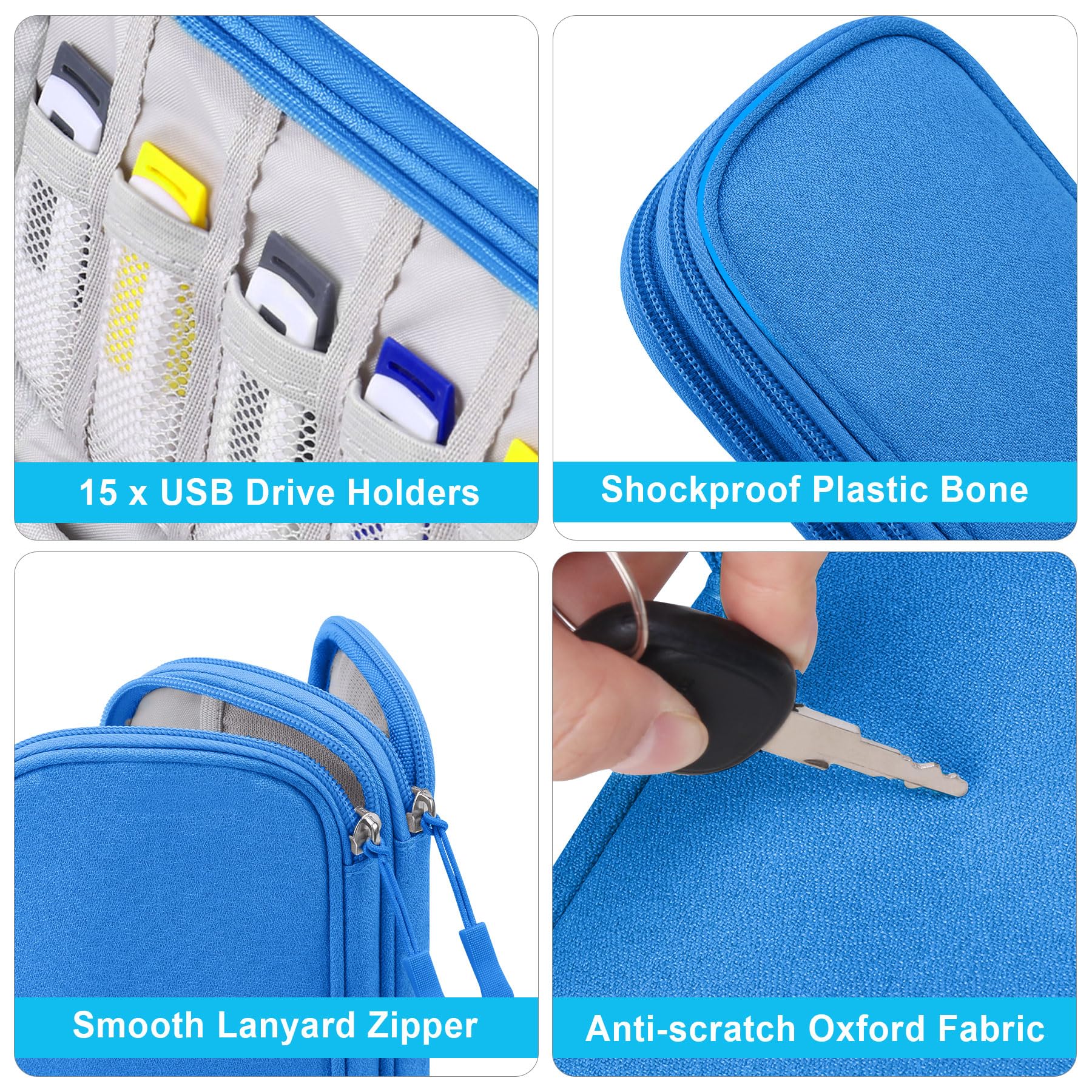Foto 5 pulgar | Funda De Almacenamiento Lacdo Para Unidad Flash Usb Sandisk Y Samsung - Venta Internacional.