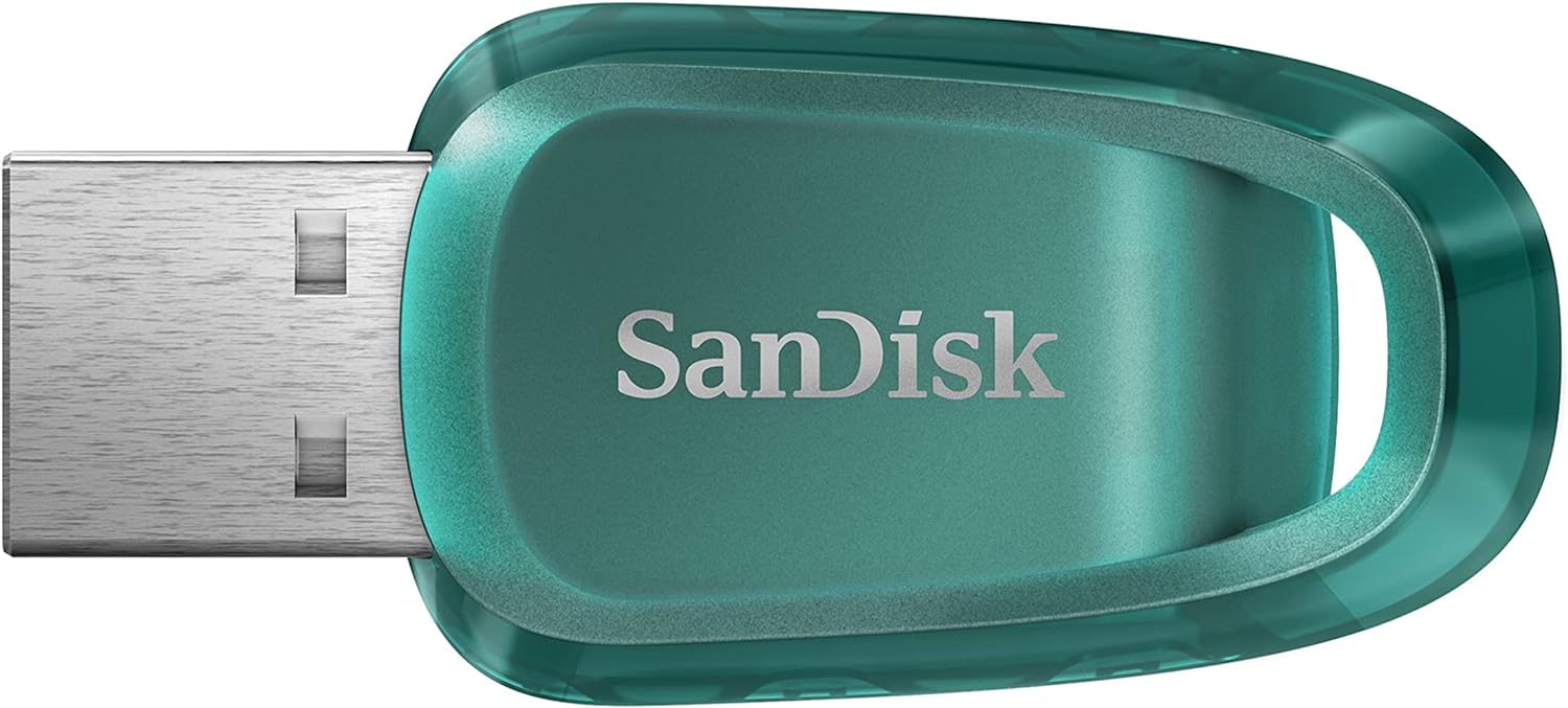 Foto 2 pulgar | Unidad Flash Sandisk Ultra Eco Usb 3.2 Gen 1 64gb Azul/verde - Venta Internacional.