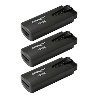 Foto 4 | Unidad Flash Usb Pny Attaché 128 Gb Usb 2.0, Paquete De 3 - Venta Internacional.