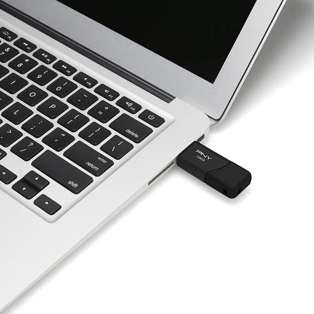Foto 7 | Unidad Flash Usb Pny Attaché 3 128 Gb Usb 2.0 Negra (x5) - Venta Internacional.