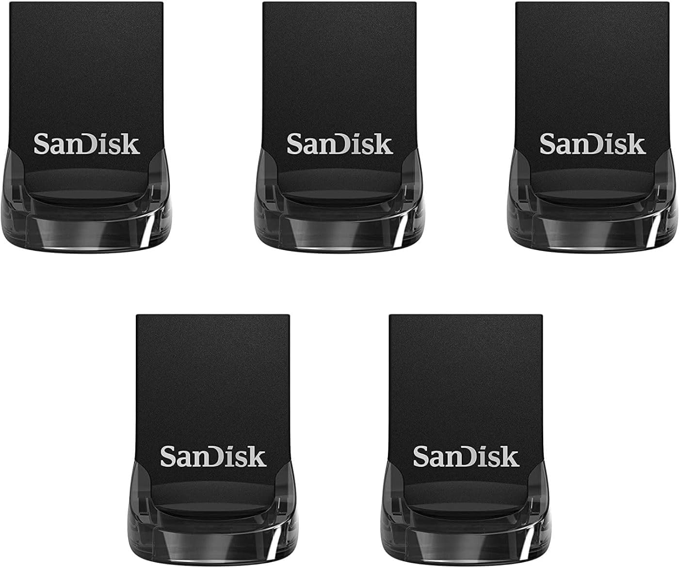 Unidad Flash Sandisk Ultra Fit De 64 Gb Usb 3.2 Gen 1, Paquete De 5 - Venta Internacional. $2,113