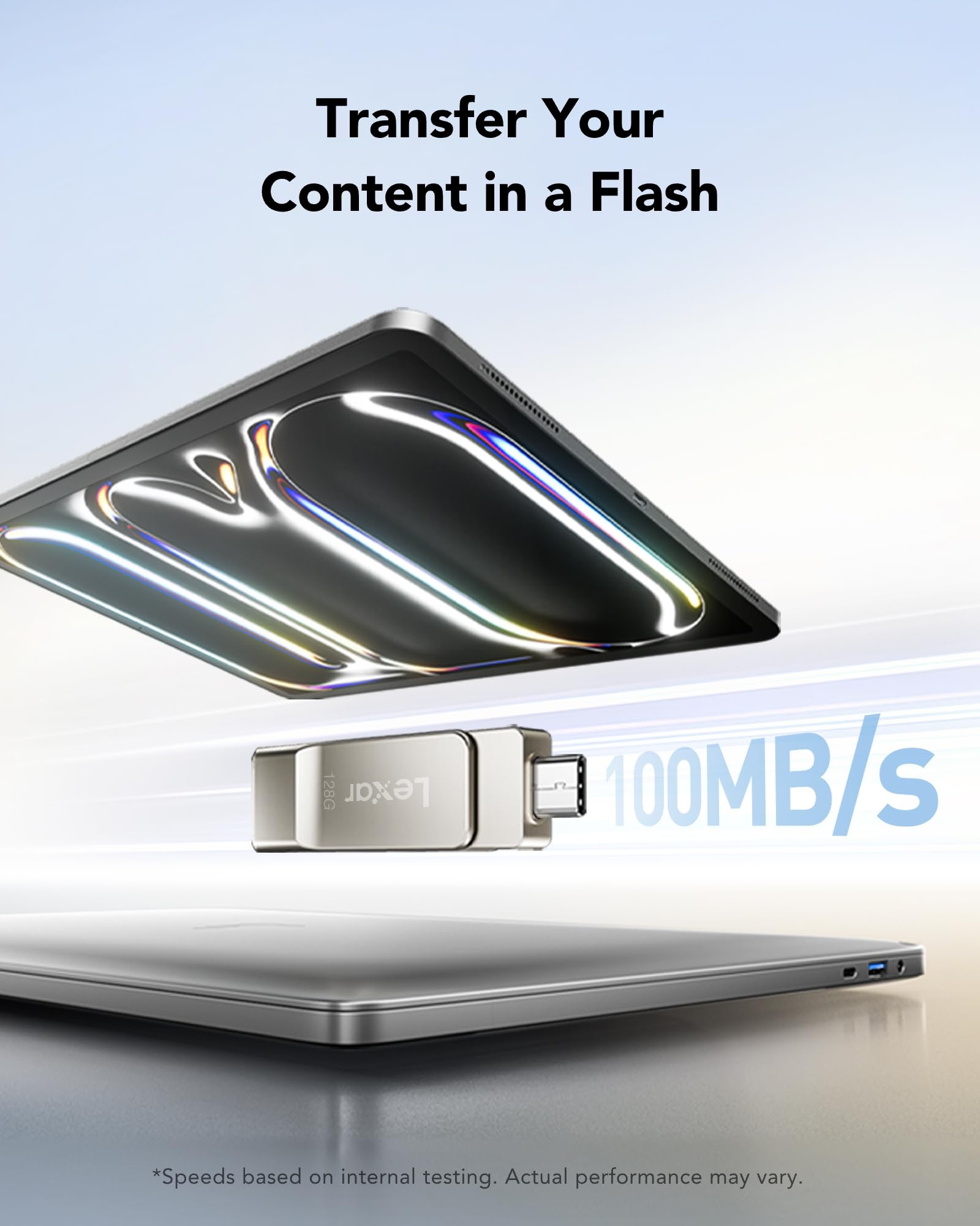 Foto 5 | Unidad Flash Usb Lexar D40e 128 Gb Usb 3.2 Gen 1 Tipo C - Venta Internacional.