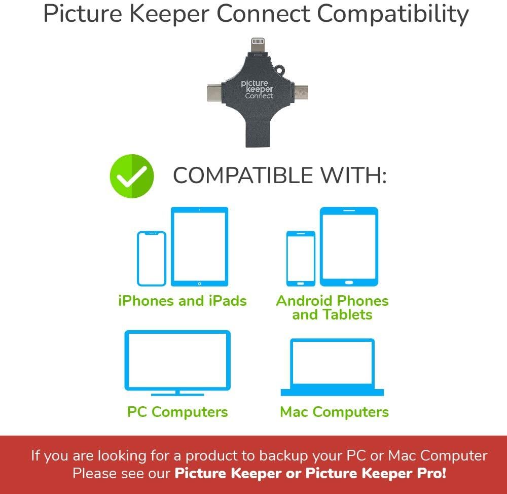 Foto 8 pulgar | Unidad Flash Usb Picture Keeper Connect De 64 Gb Para Apple Y Android - Venta Internacional.