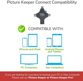 Foto 7 | Unidad Flash Usb Picture Keeper Connect De 64 Gb Para Apple Y Android - Venta Internacional.