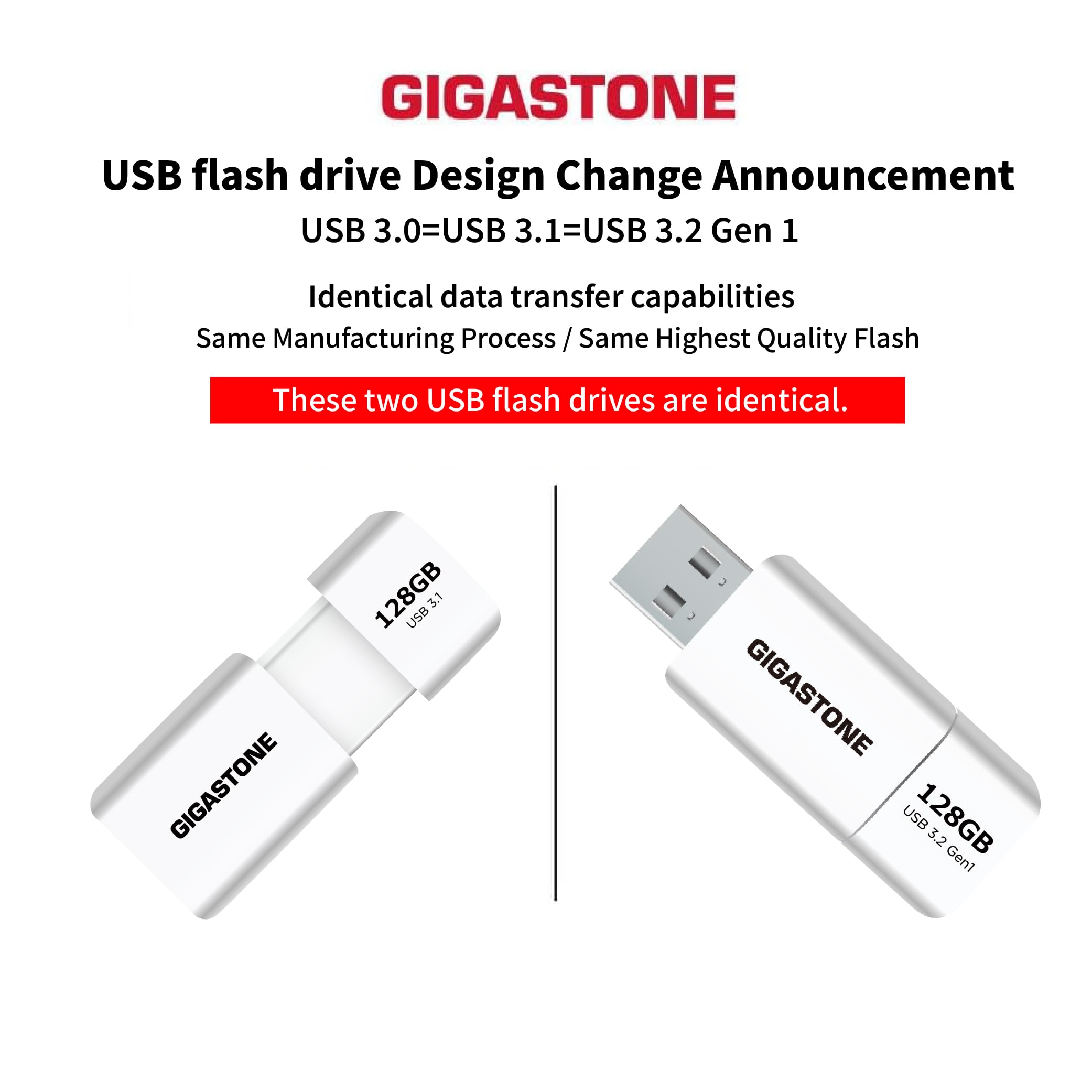 Foto 3 pulgar | Unidad Flash Usb Gigastone Z60 128 Gb Usb 3.2 Gen 1 - Venta Internacional.