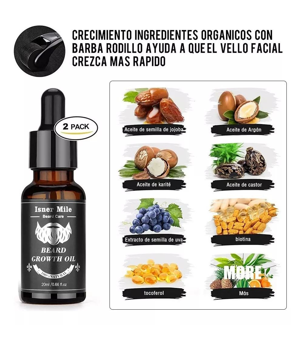 Foto 4 pulgar | Kit de Barba Belug 12 Piezas para Hombre