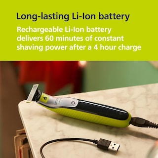Foto 5 | Maquinilla de Afeitar y Recortadora de Barba Eléctrica Philips Norelco Oneblade 360 - Venta Internacional