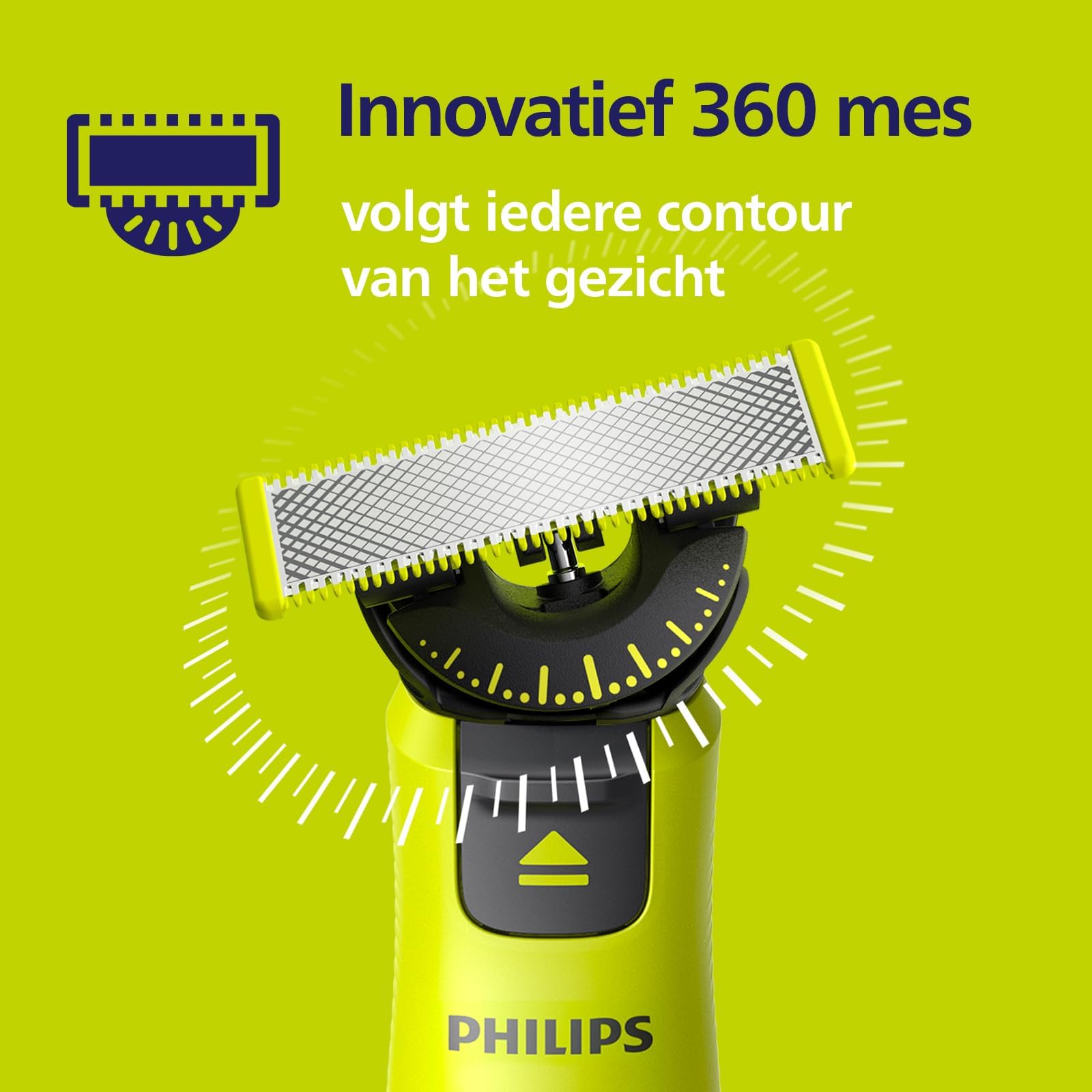 Foto 6 pulgar | Cuchillas De Repuesto Philips Oneblade 360 Para Afeitadora, Paquete De 3 - Venta Internacional.