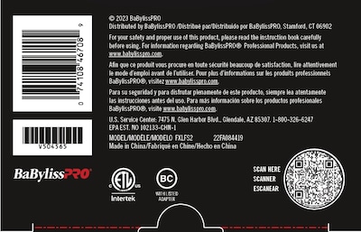 Foto 4 | Afeitadora De Lámina Única Con Desinfección Uv Babylisspro Edición Limitada - Venta Internacional.