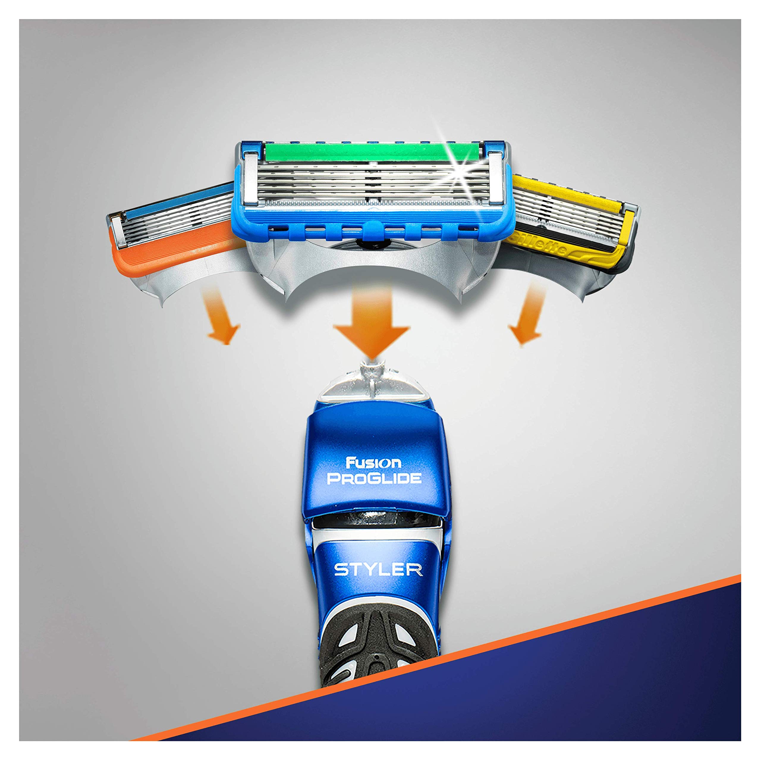 Foto 7 pulgar | Estilizador Trimmer Gillette Fusion Proglide 3 En 1 Para Hombre - Venta Internacional.