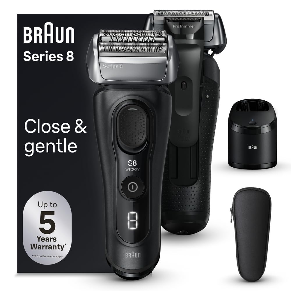 Foto 2 pulgar | Maquinilla De Afeitar Eléctrica Braun Series 8 8560 Cc Para Hombre Húmedo Y Seco - Venta Internacional.