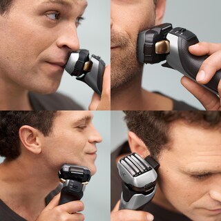 Foto 5 | Maquinilla De Afeitar Eléctrica Panasonic Arc5 Es-alv6hs Para Hombre Plateada - Venta Internacional.
