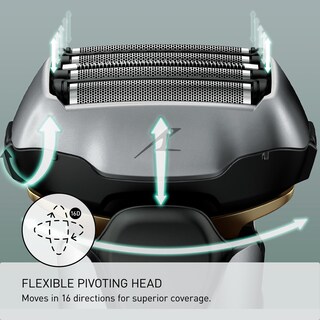 Foto 6 | Maquinilla De Afeitar Eléctrica Panasonic Arc5 Es-alv6hs Para Hombre Plateada - Venta Internacional.