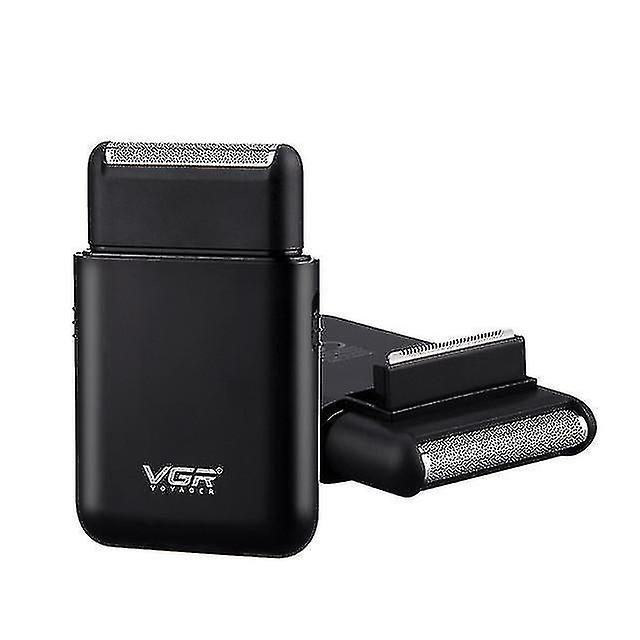 Foto 1 | Afeitadora Eléctrica Huoguo Usb Recargable Para Hombre Negra - Venta Internacional.