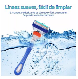 Foto 4 | Rastrillos para Afeitar Belug 12 Piezas 5 Capas Cuchilla