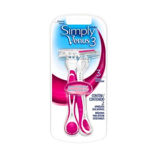 Foto 1 | Rastrillo Desechable Gillette Venus Simply 2 Piezas
