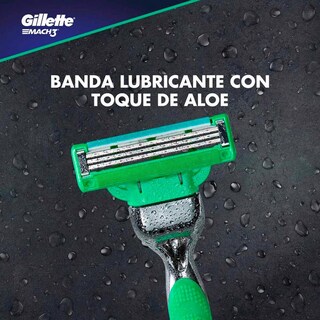 Foto 3 | Rastrillo Gillette Mach 3 Sensitive 1 Pieza